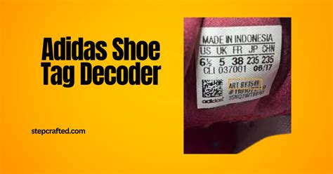 adidas shoes model number decoder